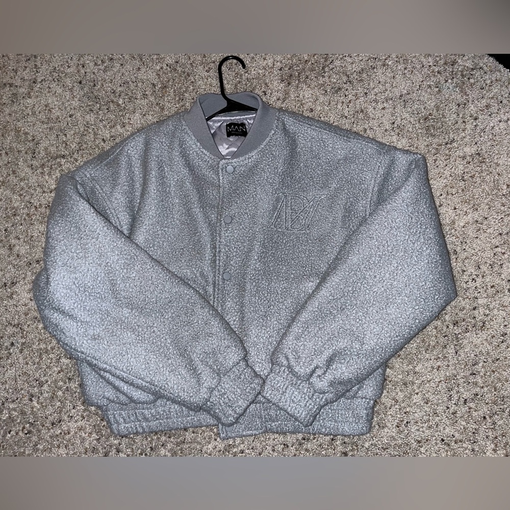 Boohooman Heavy Boucle Jacket